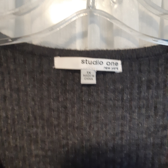 Grey Sweater Dress - Picture 3 of 10